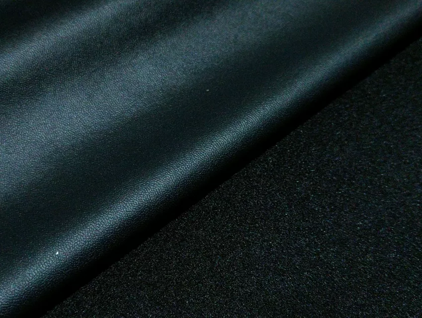 Кожа лайка на флисе, черный - фото 1 - интернет-магазин tkani-atlas.com.ua