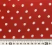 Штапель горошек 7 мм, красный - фото 2 - интернет-магазин tkani-atlas.com.ua