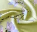 Шелк Армани цветочная нежность, горчица - фото 1 - интернет-магазин tkani-atlas.com.ua