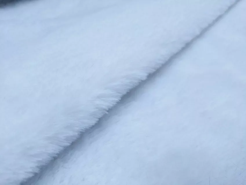 Хутро однотонне, білий - фото 1 - інтернет-магазин tkani-atlas.com.ua