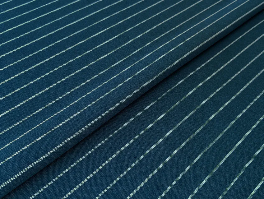 Трикотаж полоска Македонія, морська хвиля - фото 1 - інтернет-магазин tkani-atlas.com.ua