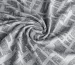 Трикотаж жаккард меланжевый крупная абстракция, серый с белым - фото 1 - интернет-магазин tkani-atlas.com.ua