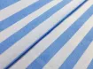 Котон стрейчевий сорочковий смужка 6 мм, блакитний - інтернет-магазин tkani-atlas.com.ua