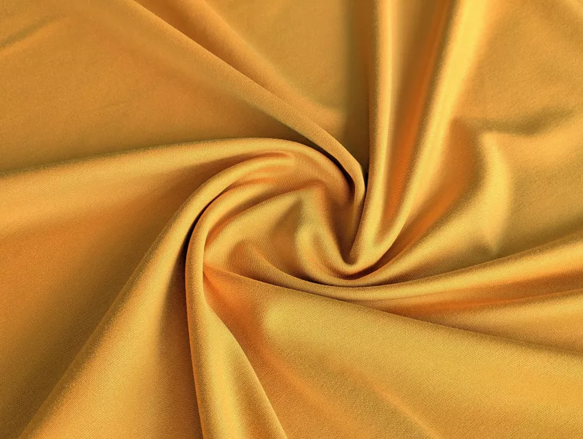 Трикотаж джерсі Італія, гірчиця - фото 1 - інтернет-магазин tkani-atlas.com.ua