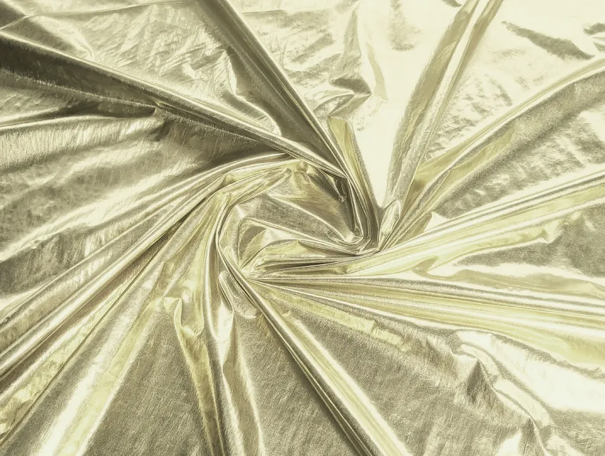 Плащова metallic (плащова фольга), золото - фото 1 - інтернет-магазин tkani-atlas.com.ua