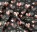 Французская вискоза софт дабл сердечки, черный - фото 3 - інтернет-магазин tkani-atlas.com.ua