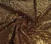 Пайетка на трикотажной основе, золото на черном - фото 1 - интернет-магазин tkani-atlas.com.ua
