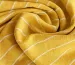 Віскозний трикотаж з нейлоном смужка 15 мм, жовтий - фото 3 - інтернет-магазин tkani-atlas.com.ua
