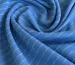 Віскозний трикотаж з нейлоном смужка з люрексом, джинсовий синій - фото 3 - інтернет-магазин tkani-atlas.com.ua