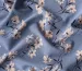 Французская вискоза софт весенние цветы, пыльный голубой - фото 3 - інтернет-магазин tkani-atlas.com.ua