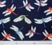 Парижанка стрекозы, темно-синий - фото 2 - интернет-магазин tkani-atlas.com.ua