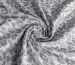 Трикотаж жаккард меланжевый леопард, серый с белым - фото 1 - интернет-магазин tkani-atlas.com.ua