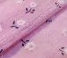 Тонкий коттон марлевка мелкий цветочек, розовый - фото 1 - интернет-магазин tkani-atlas.com.ua