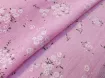 Тонкий котон марля квіткова ніжність, рожевий - інтернет-магазин tkani-atlas.com.ua