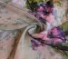 Шифон цветочная акварель, салатово-розовый - фото 1 - интернет-магазин tkani-atlas.com.ua