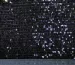 Пайетки на сетке стрейчевой гофре, черный - фото 2 - интернет-магазин tkani-atlas.com.ua
