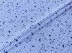 Котон стрейчевий сорочковий сузір'я, блакитний - інтернет-магазин tkani-atlas.com.ua