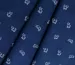 Коттон стрейчевый рубашечный кошечки, темно-синий - фото 1 - интернет-магазин tkani-atlas.com.ua