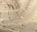 Сетка с блеском гофре, светлое золото - фото 2 - интернет-магазин tkani-atlas.com.ua