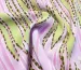 Софт принт яркая абстракция, оливка с розовым - фото 1 - интернет-магазин tkani-atlas.com.ua