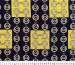 Супер софт принт квадраты, желтые на темно-синем - фото 5 - интернет-магазин tkani-atlas.com.ua