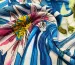 Штапель стрейчевый тропический, голубой - фото 1 - интернет-магазин tkani-atlas.com.ua