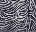 Штапель зебра, темно-синий на сером - фото 2 - интернет-магазин tkani-atlas.com.ua