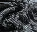 Паєтка на сітці мушля, чорний зі сріблом - фото 3 - інтернет-магазин tkani-atlas.com.ua