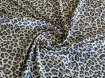 Шелк сатин леопард, серо-коричневый - интернет-магазин tkani-atlas.com.ua