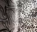 Шифон купон двухсоронний леопард, коричневый - фото 3 - интернет-магазин tkani-atlas.com.ua