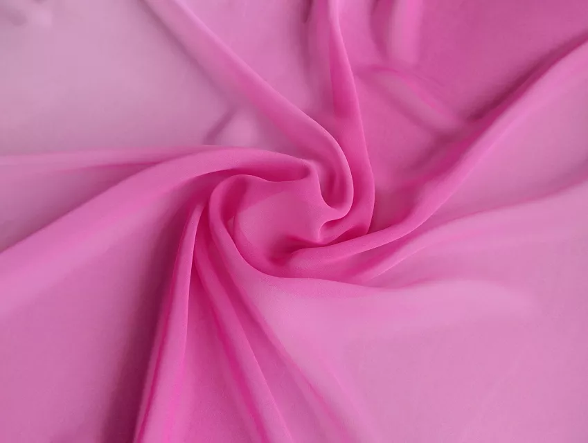 Шифон растяжка цвета, розовый - фото 1 - интернет-магазин tkani-atlas.com.ua