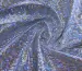 Трикотаж масло голограмма клеточка, серебро - фото 1 - интернет-магазин tkani-atlas.com.ua