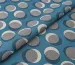 Креп костюмка диагональ круги 35 мм, голубой джинсовый - фото 1 - интернет-магазин tkani-atlas.com.ua
