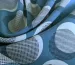 Креп костюмка діагональ кружечки 35 мм, блакитний джинсовий - фото 5 - інтернет-магазин tkani-atlas.com.ua