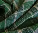 Креп костюмка диагональ клетка 85 мм, зеленый - фото 3 - интернет-магазин tkani-atlas.com.ua