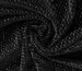 Оксамит з люрексом стільники 5 мм, чорний - фото 1 - інтернет-магазин tkani-atlas.com.ua