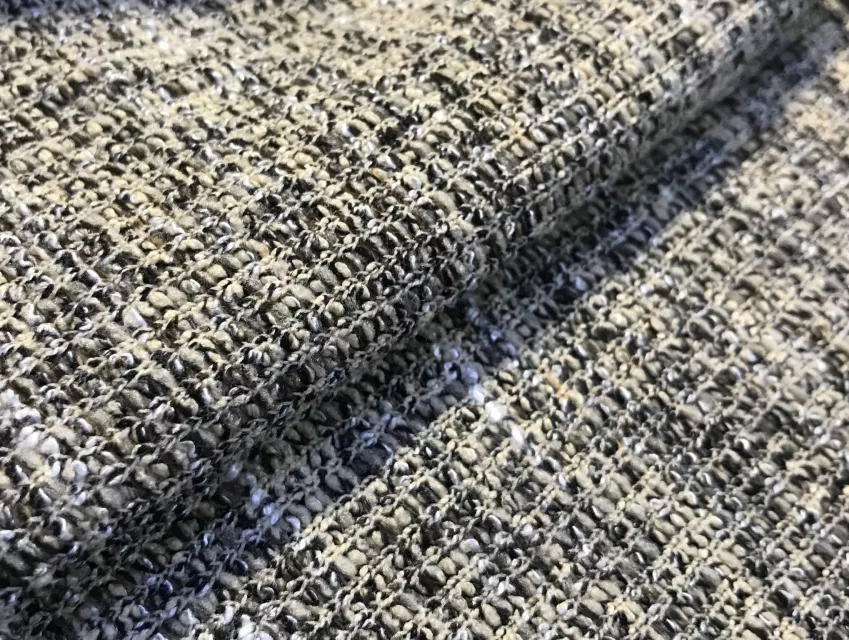 Віскозний трикотаж меланжевий подвійне плетіння, пісочний - фото 1 - інтернет-магазин tkani-atlas.com.ua