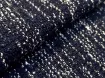 Вискозный трикотаж меланжевый двойное плетение, темно-синий - интернет-магазин tkani-atlas.com.ua