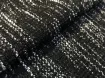 Віскозний трикотаж меланжевий подвійне плетіння, чорний - інтернет-магазин tkani-atlas.com.ua