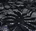 Гіпюр стрейч Класика квіткова фантазія, чорний - фото 1 - інтернет-магазин tkani-atlas.com.ua