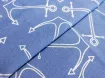 Джинс тенсел рубашечный якоря, голубой - интернет-магазин tkani-atlas.com.ua