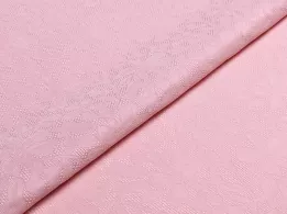 Жаккард цветочный, бледно-розовый - интернет-магазин tkani-atlas.com.ua