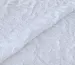 Жаккард органза цветочный орнамент, белый - фото 1 - интернет-магазин tkani-atlas.com.ua