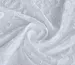 Жаккард органза цветочный орнамент, белый - фото 2 - интернет-магазин tkani-atlas.com.ua