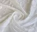 Жаккард органза цветочный орнамент, молочный - фото 2 - интернет-магазин tkani-atlas.com.ua