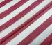 Котон штапель смужка 25 мм, молочний з червоним - фото 1 - інтернет-магазин tkani-atlas.com.ua