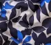 Штапель квіткова абстракція, темно-синій на білому - фото 3 - інтернет-магазин tkani-atlas.com.ua