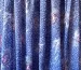 Шифон мелкий горошек с цветами, джинсовый синий - фото 5 - интернет-магазин tkani-atlas.com.ua