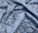 Джинс прожиг цветочный, бледно-голубой - фото 3 - інтернет-магазин tkani-atlas.com.ua
