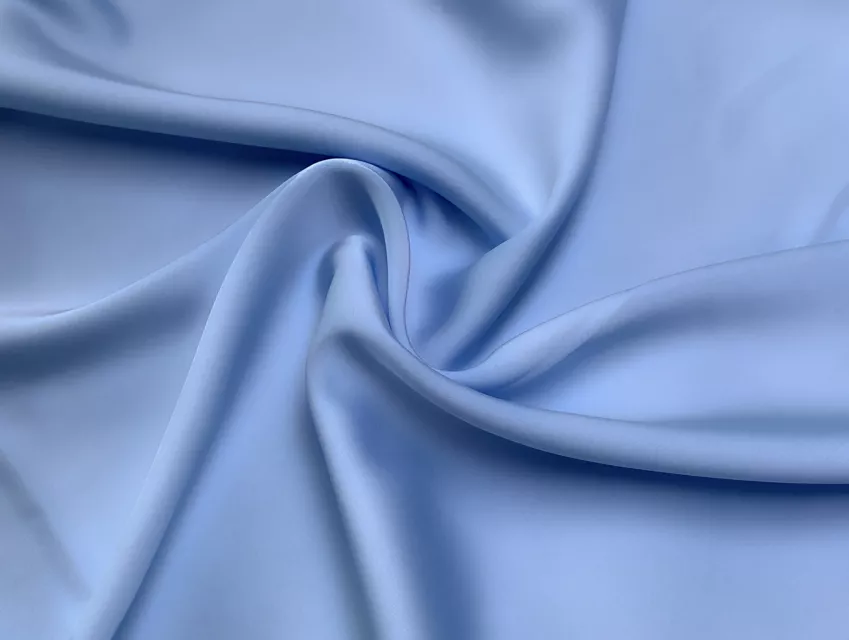 Шелк сатин, пыльный голубой - фото 1 - интернет-магазин tkani-atlas.com.ua